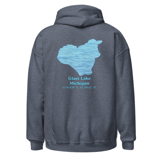 Glass Lake Unisex Pullover Hoodie