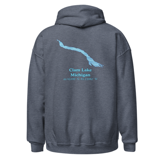 Clam Lake Unisex Pullover Hoodie