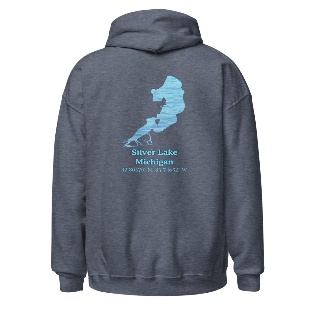 Silver Lake Unisex Pullover Hoodie