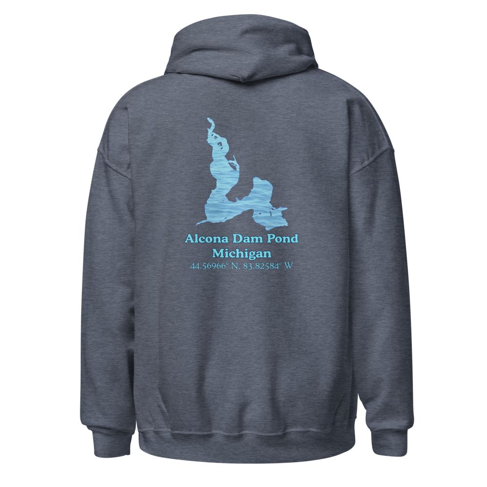 Alcona Dam Pond Unisex Pullover Hoodie