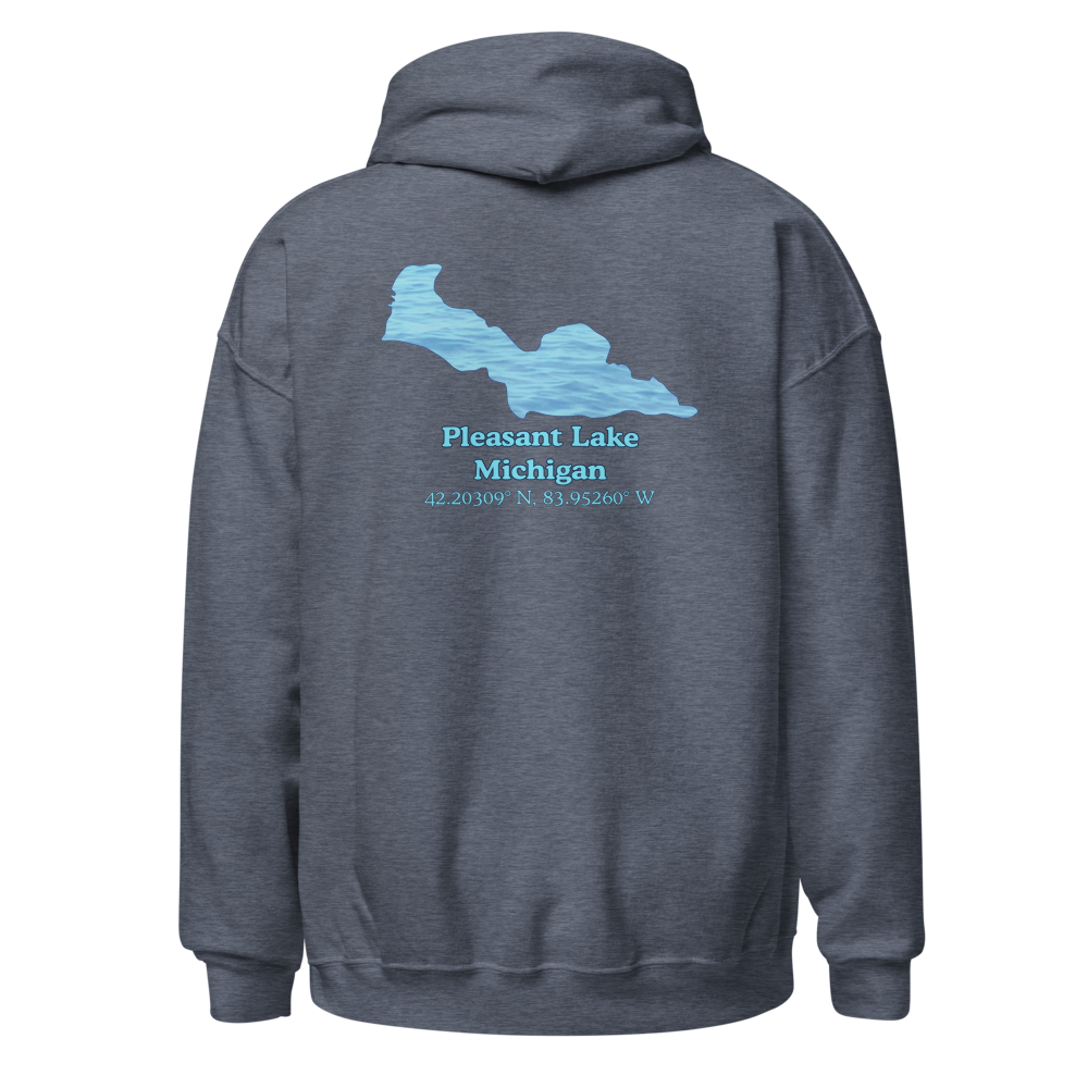 Pleasant Lake Unisex Pullover Hoodie