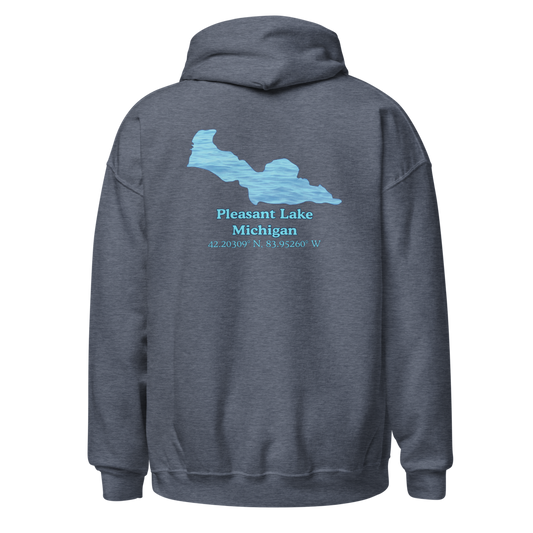 Pleasant Lake Unisex Pullover Hoodie