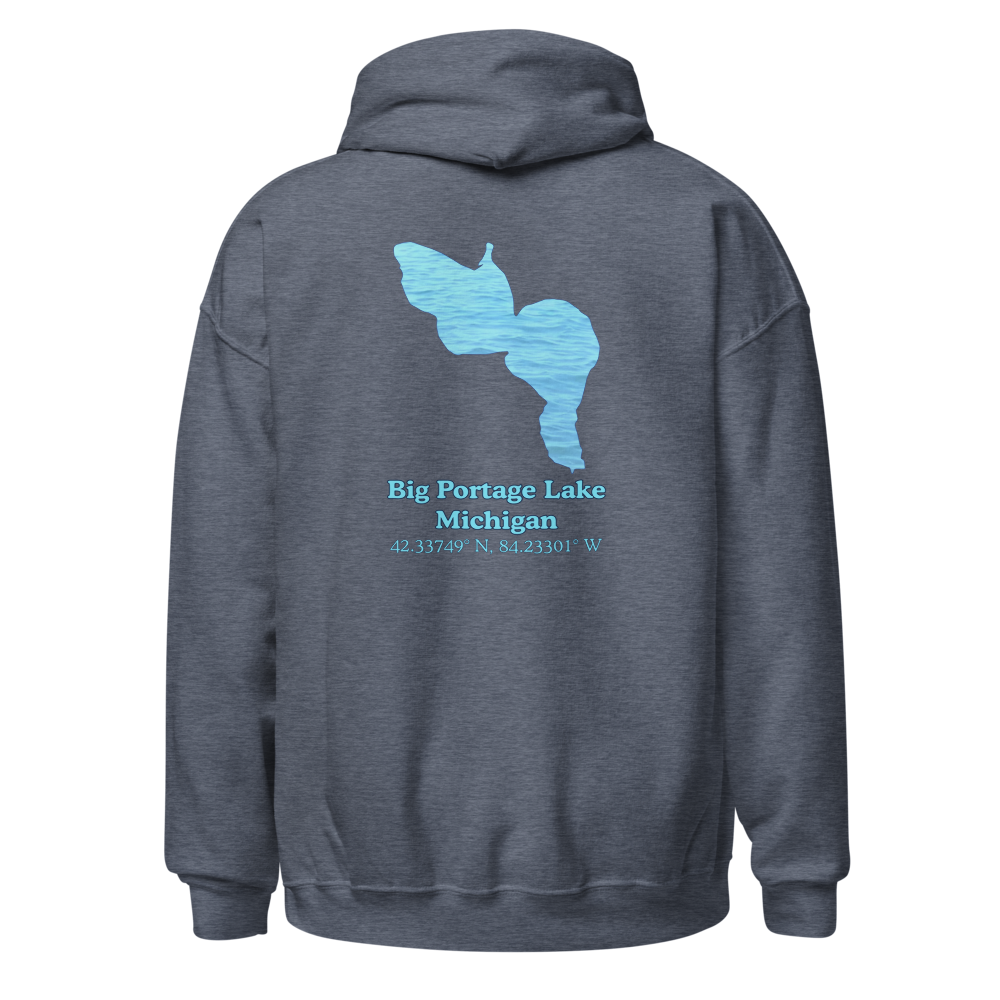 Big Portage Lake Unisex Pullover Hoodie