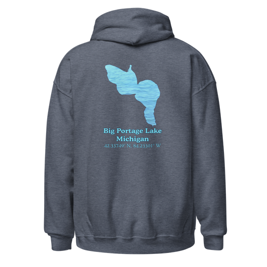 Big Portage Lake Unisex Pullover Hoodie