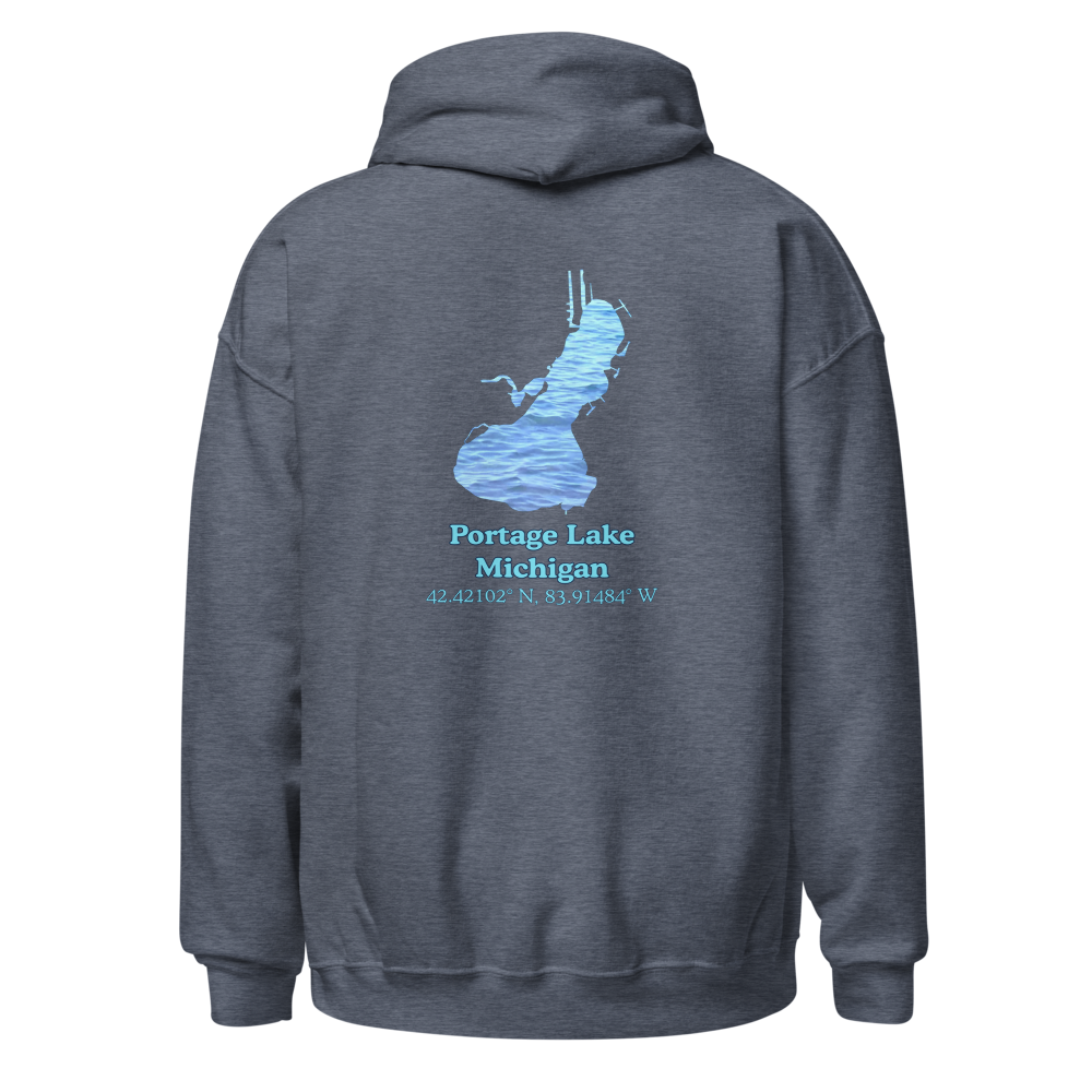 Portage Lake Unisex Pullover Hoodie