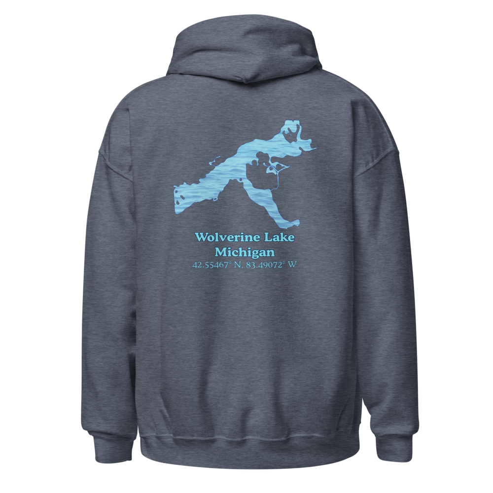 Wolverine Lake Unisex Pullover Hoodie
