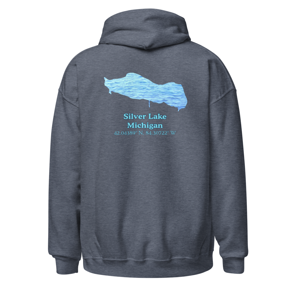 Silver Lake Unisex Pullover Hoodie