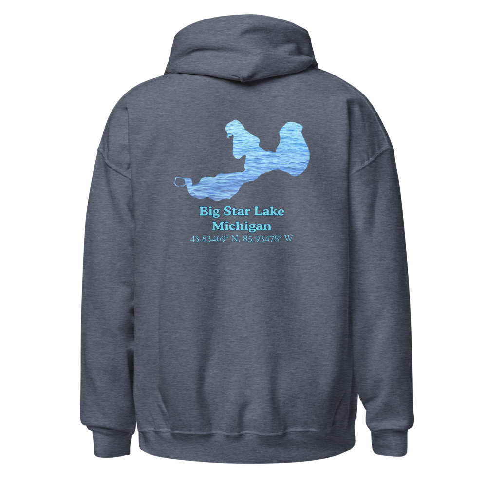 Big Star Lake Unisex Pullover Hoodie