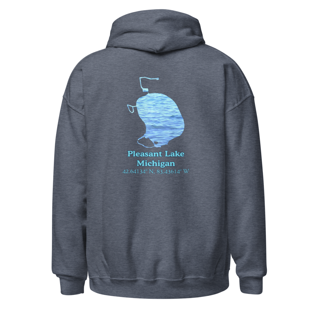 Pleasant Lake Unisex Pullover Hoodie