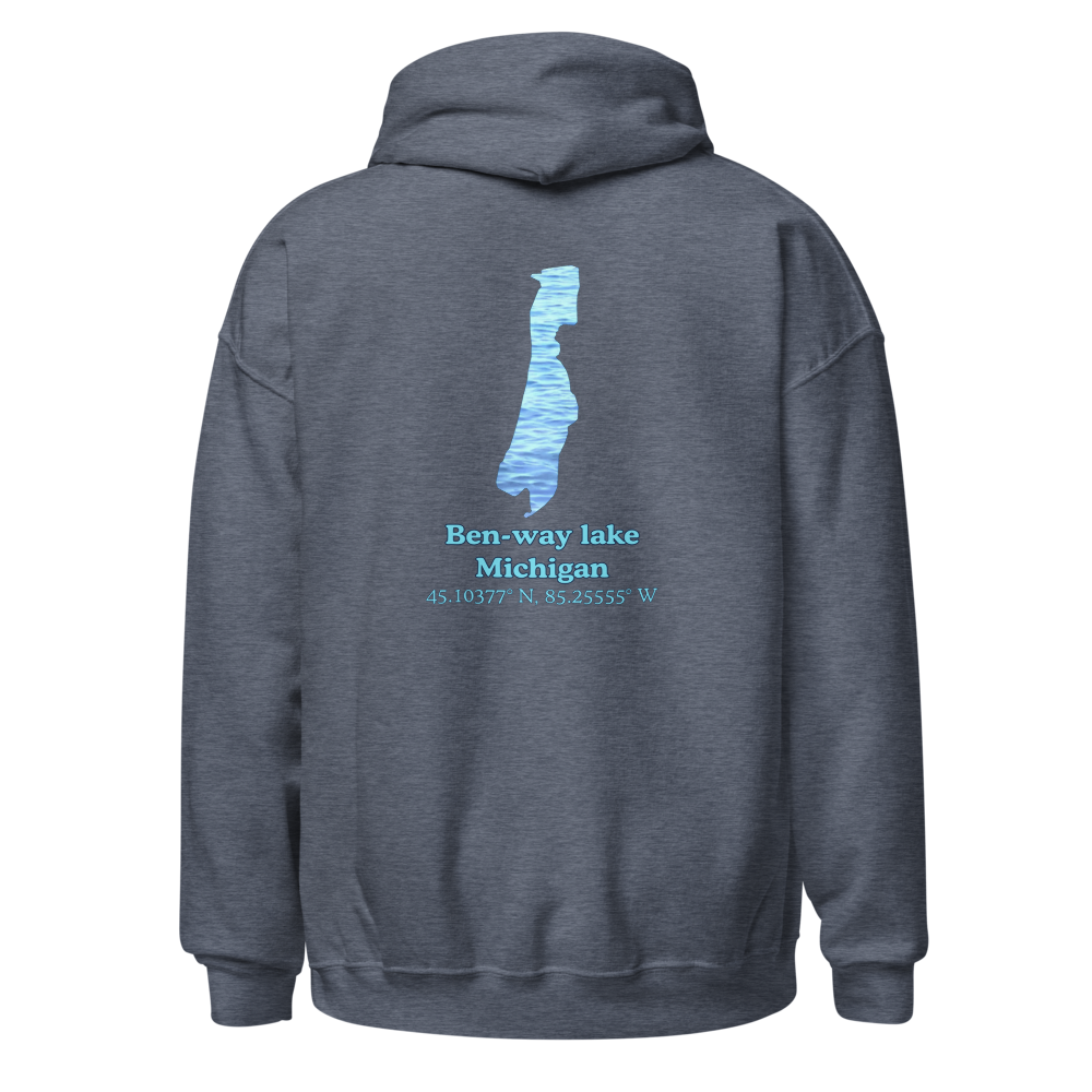 Ben-way lake Unisex Pullover Hoodie