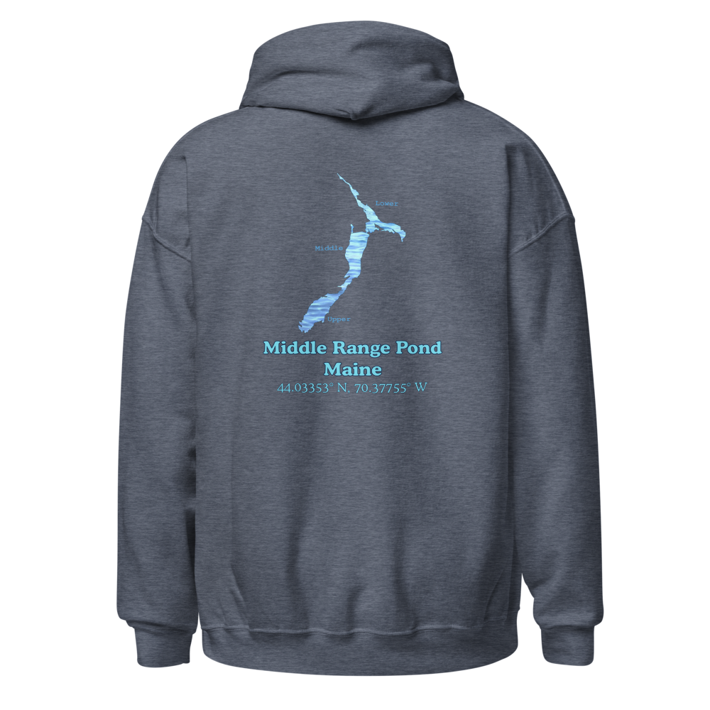Middle Range Pond Unisex Pullover Hoodie