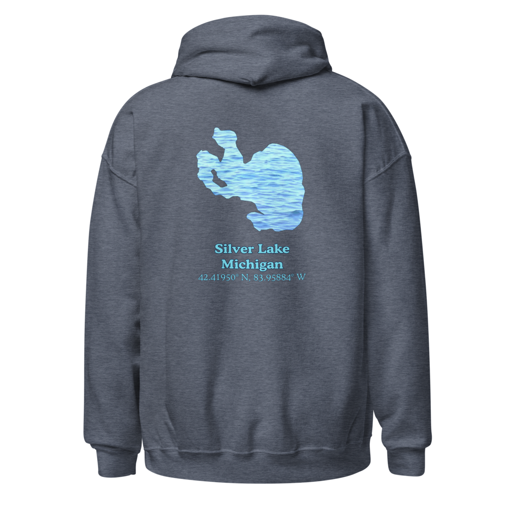 Silver Lake Unisex Pullover Hoodie