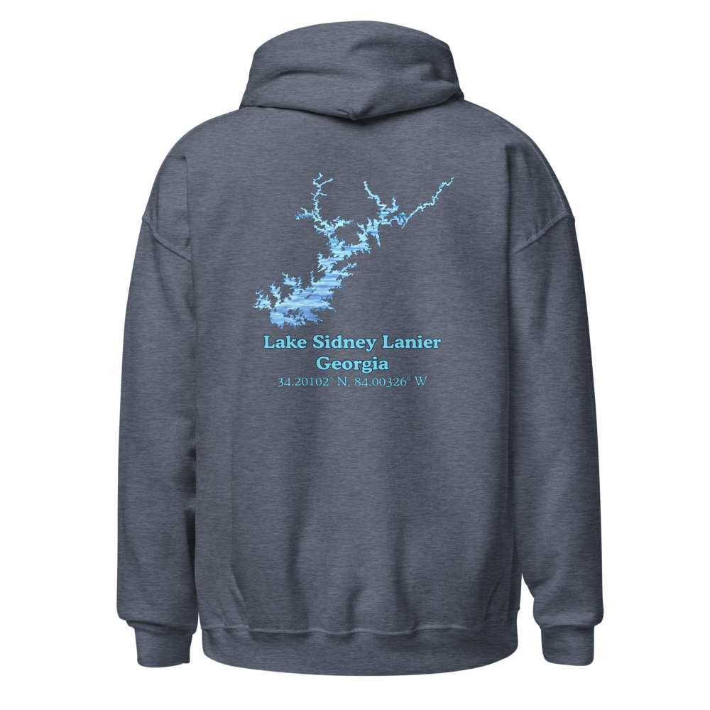 Lake Sidney Lanier Unisex Pullover Hoodie