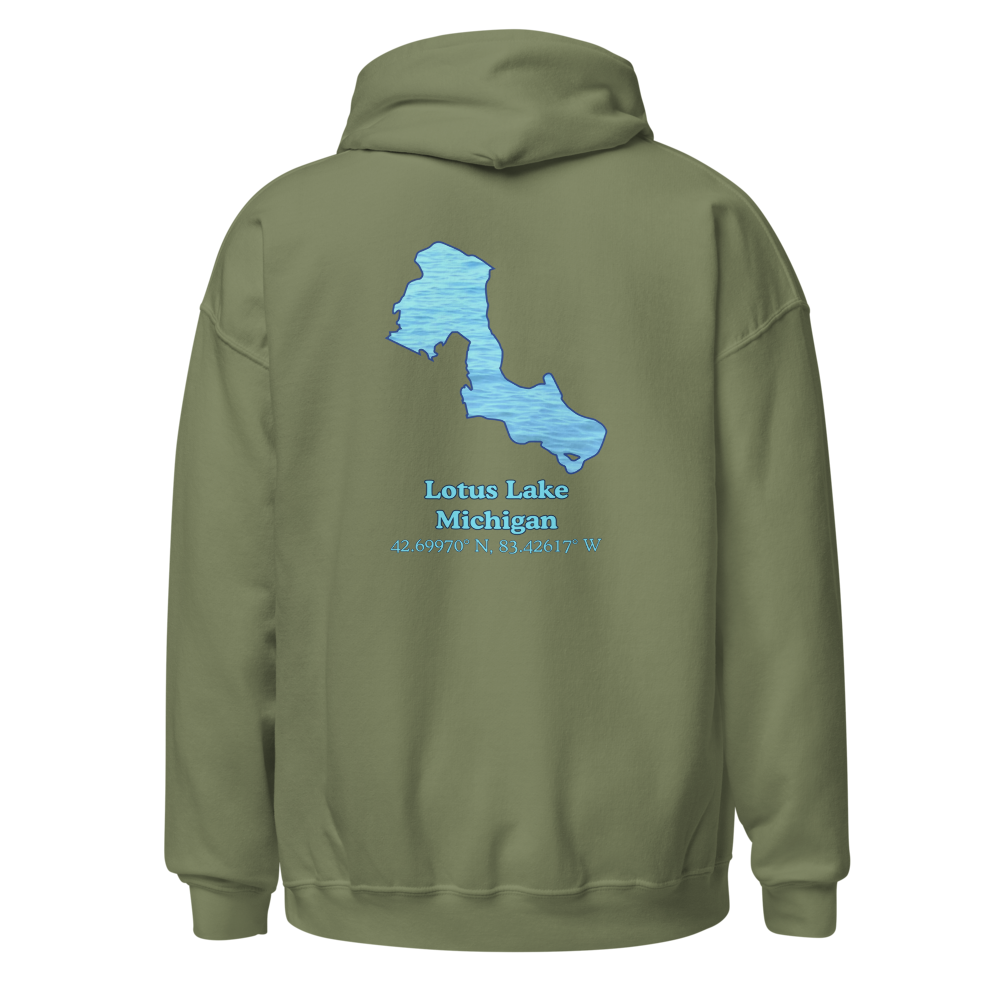 Lotus Lake Unisex Pullover Hoodie