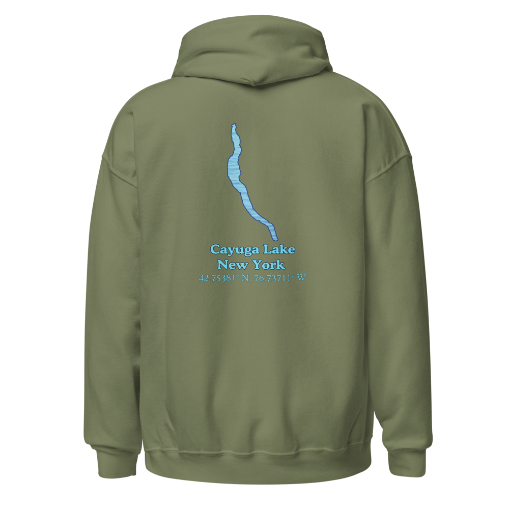Cayuga Lake Unisex Pullover Hoodie