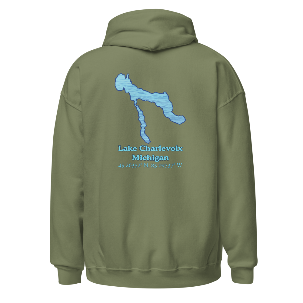 Lake Charlevoix Unisex Pullover Hoodie