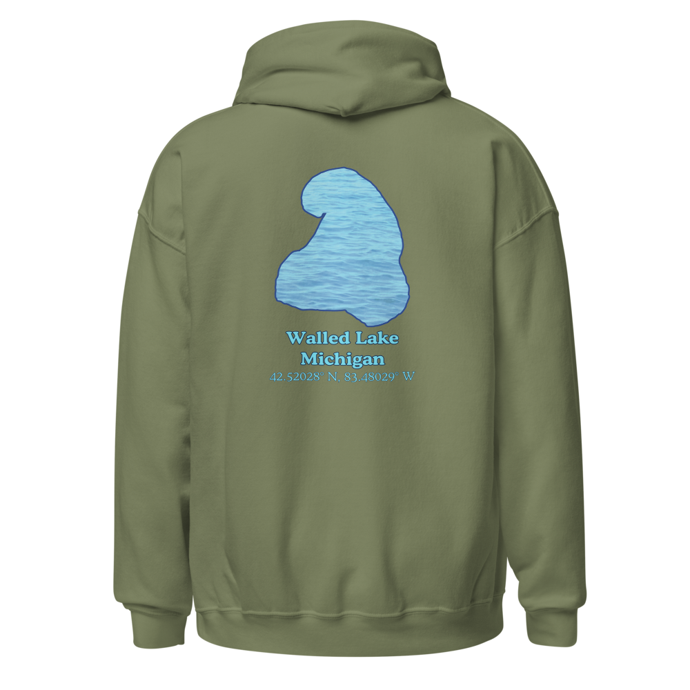 Walled Lake Unisex Pullover Hoodie