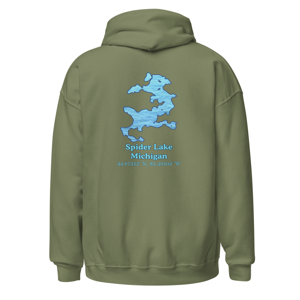 Spider Lake Unisex Pullover Hoodie