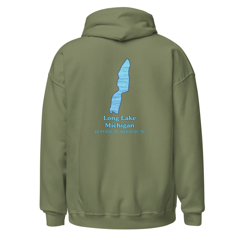 Long Lake Unisex Pullover Hoodie