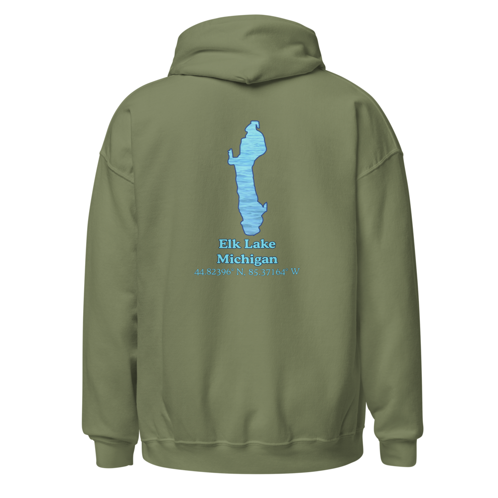 Elk Lake Unisex Pullover Hoodie
