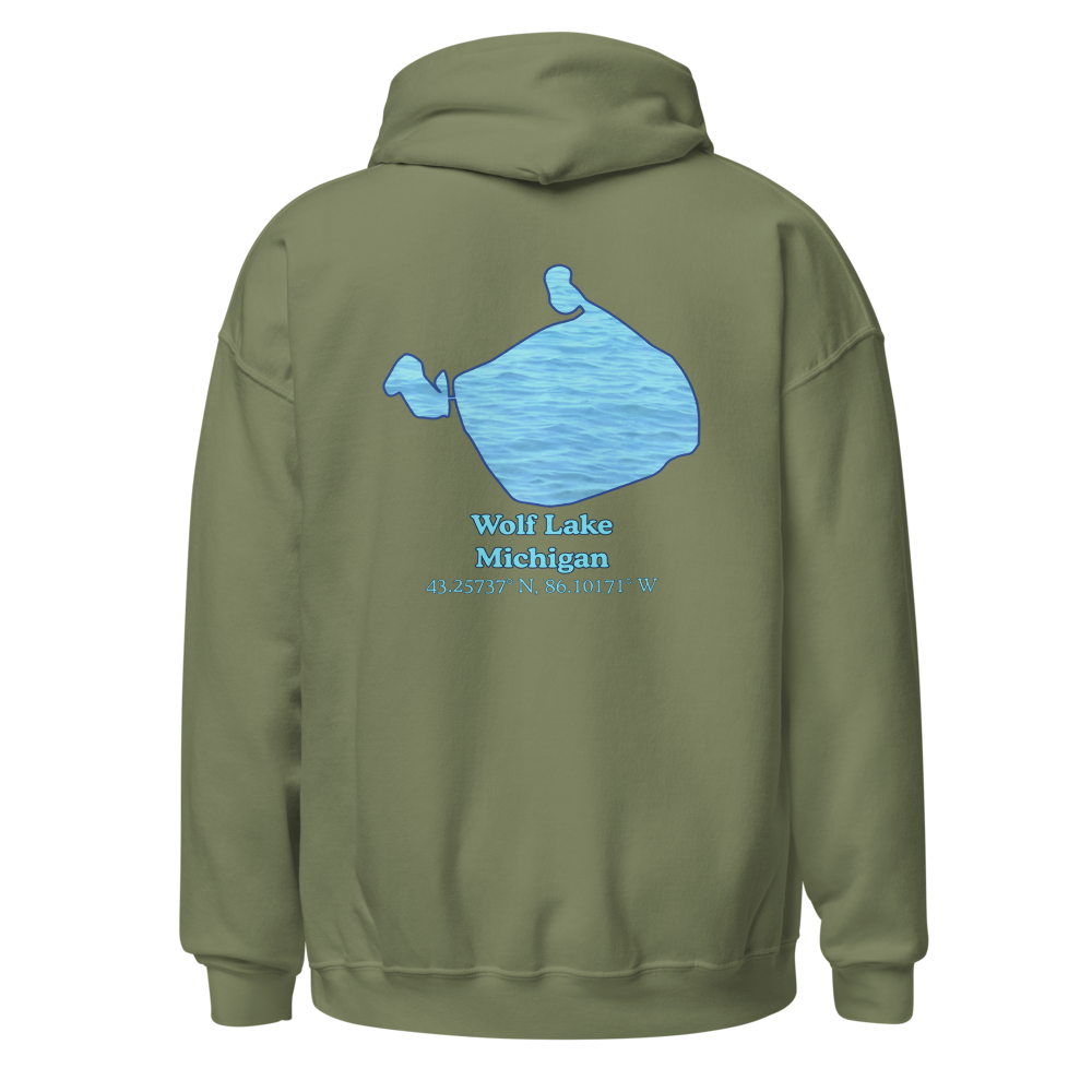 Wolf Lake Unisex Pullover Hoodie