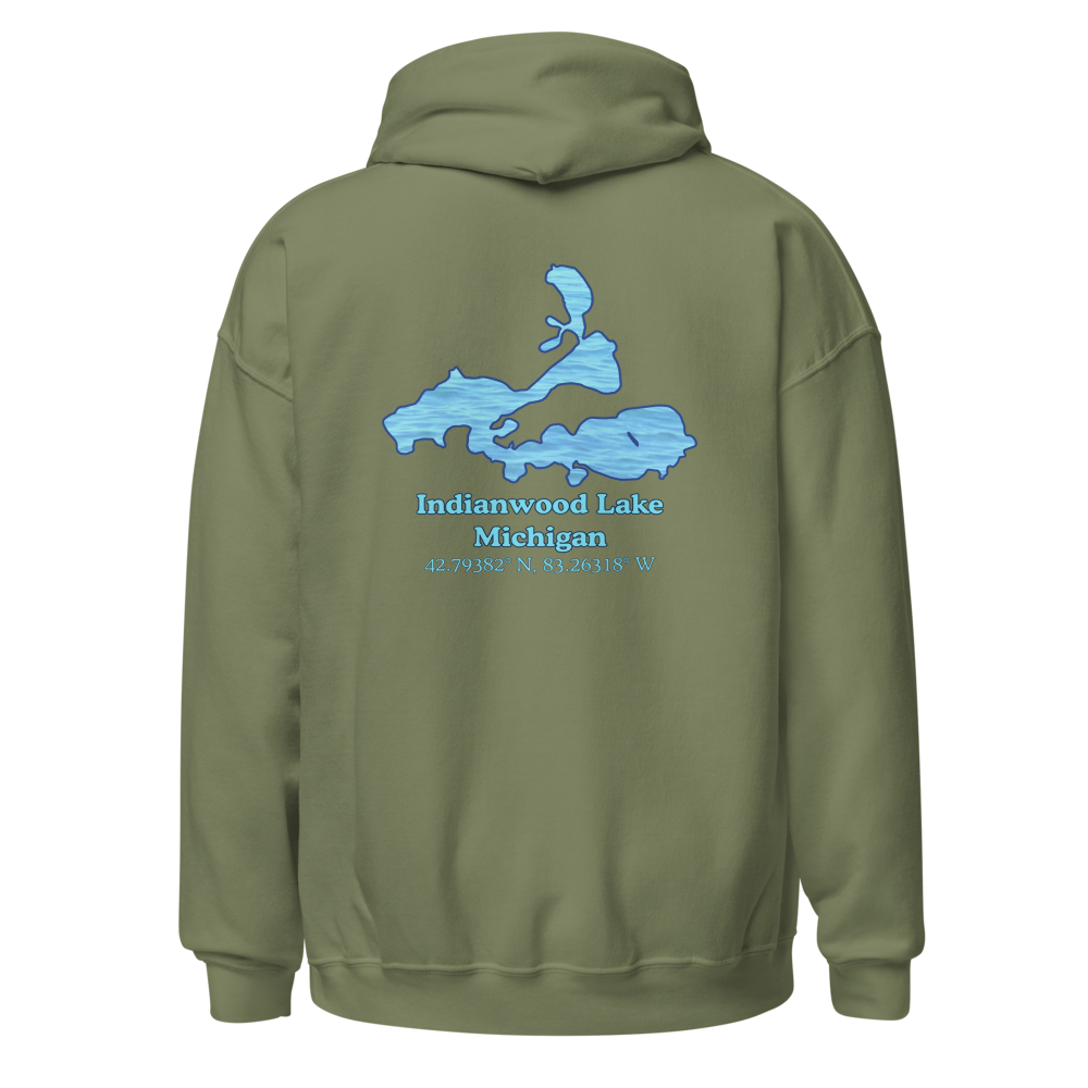 Indianwood Lake Unisex Pullover Hoodie