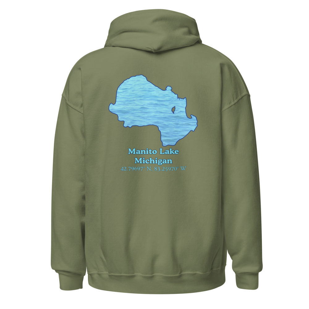 Manito Lake Unisex Pullover Hoodie