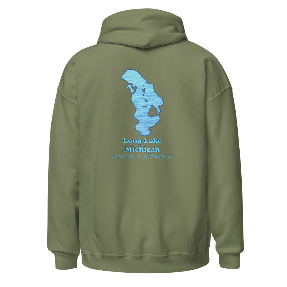 Long Lake Unisex Pullover Hoodie