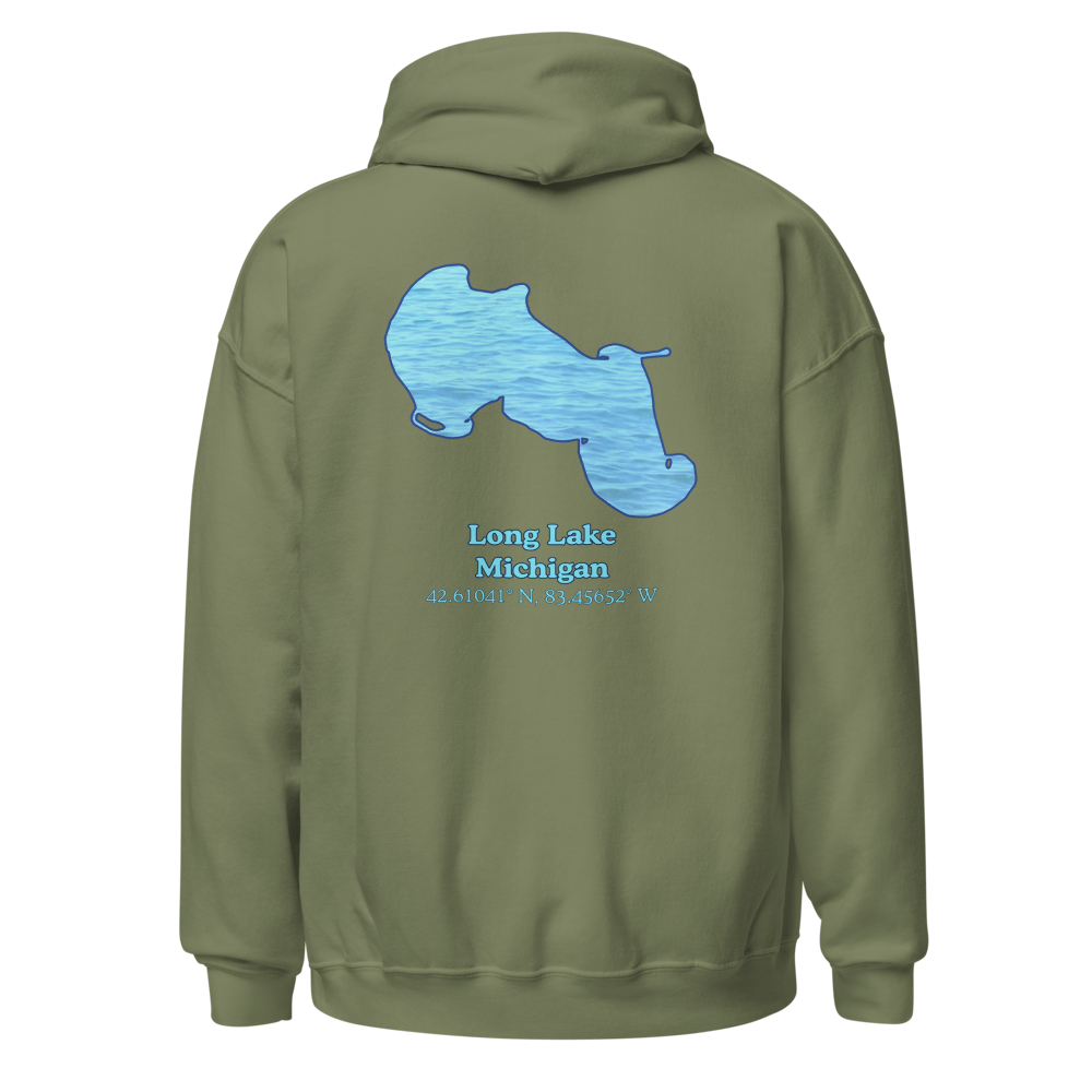 Long Lake Unisex Pullover Hoodie
