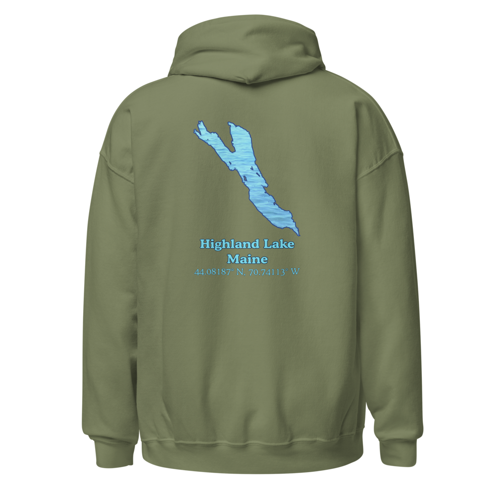 Highland Lake Unisex Pullover Hoodie