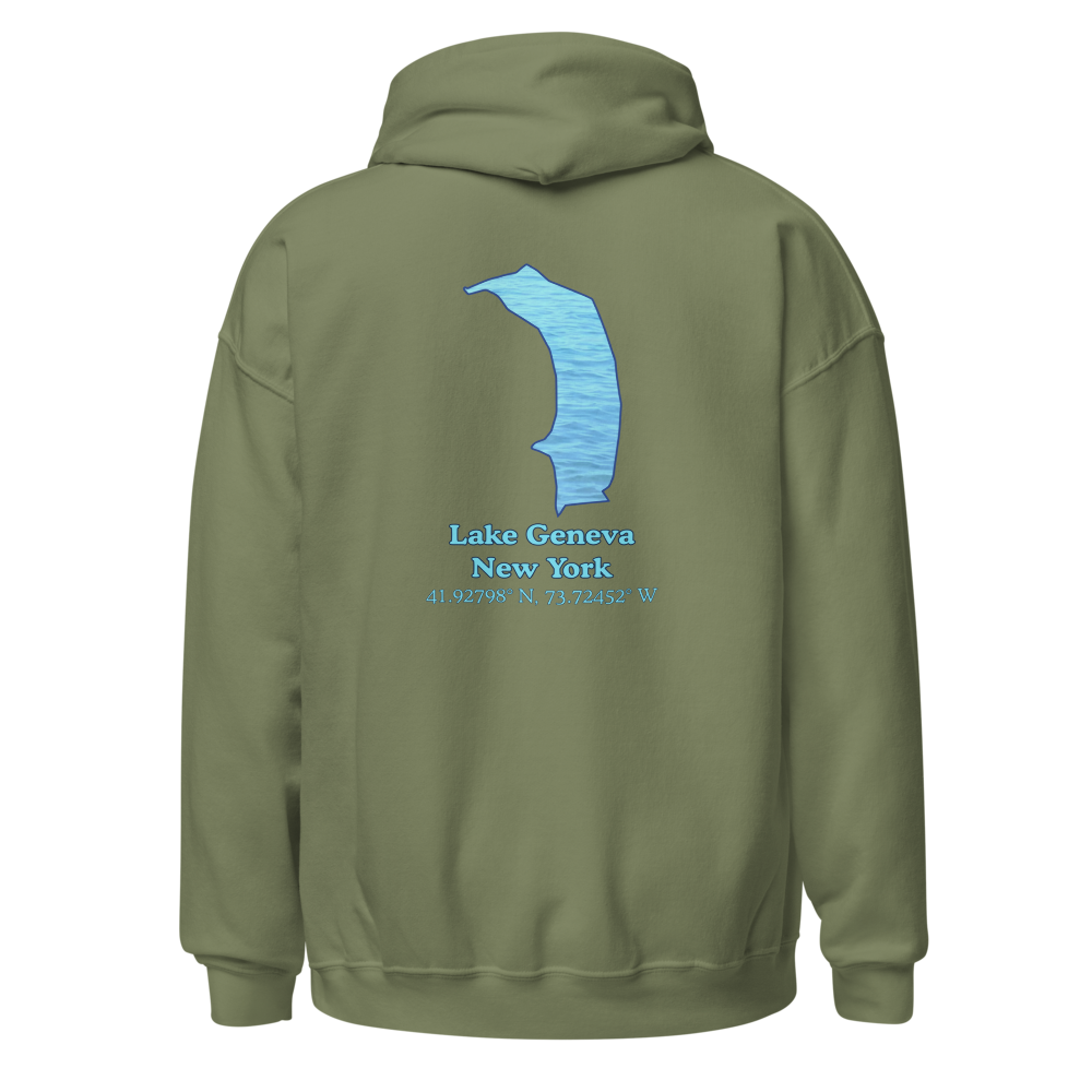 Lake Geneva Unisex Pullover Hoodie