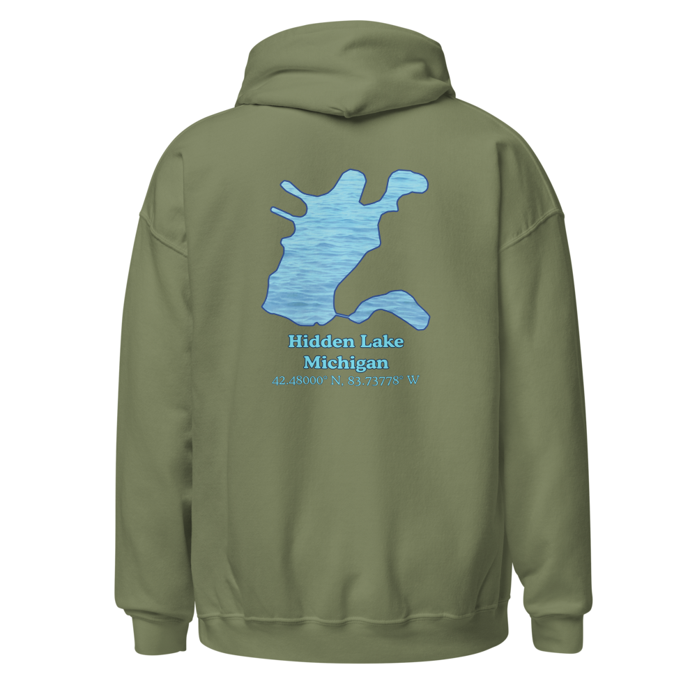 Hidden Lake Unisex Pullover Hoodie
