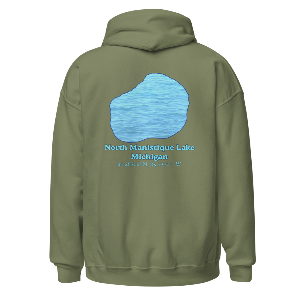 North Manistique Lake Unisex Pullover Hoodie