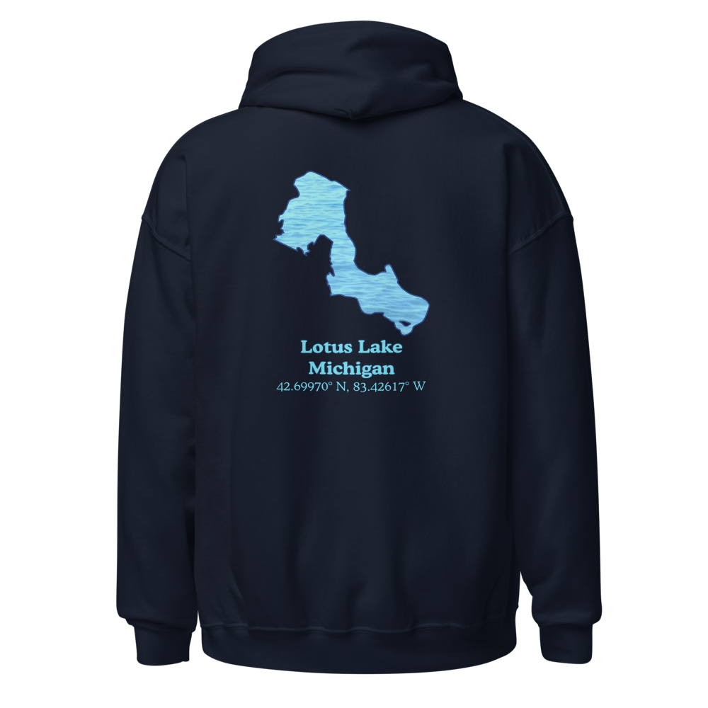 Lotus Lake Unisex Pullover Hoodie