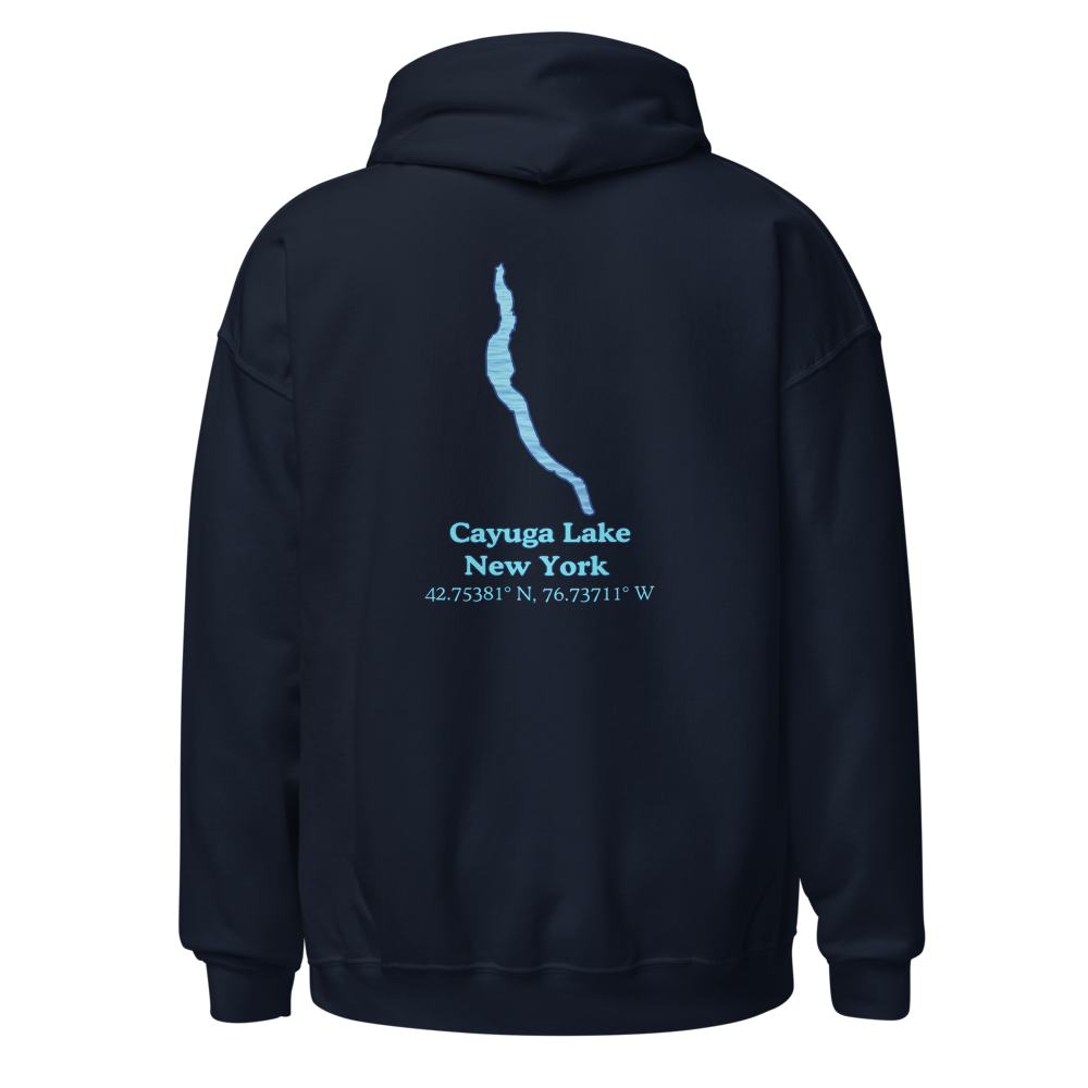 Cayuga Lake Unisex Pullover Hoodie