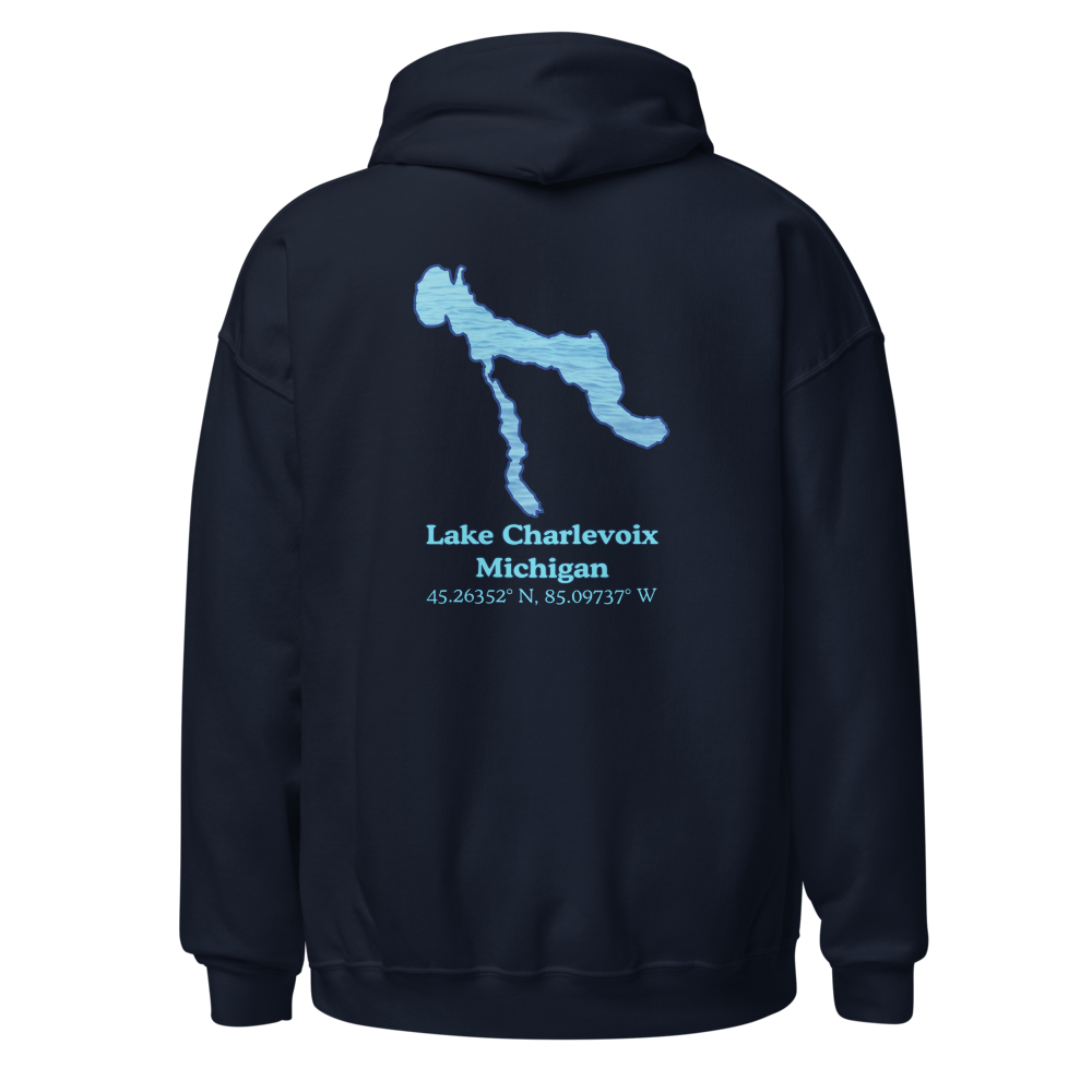 Lake Charlevoix Unisex Pullover Hoodie