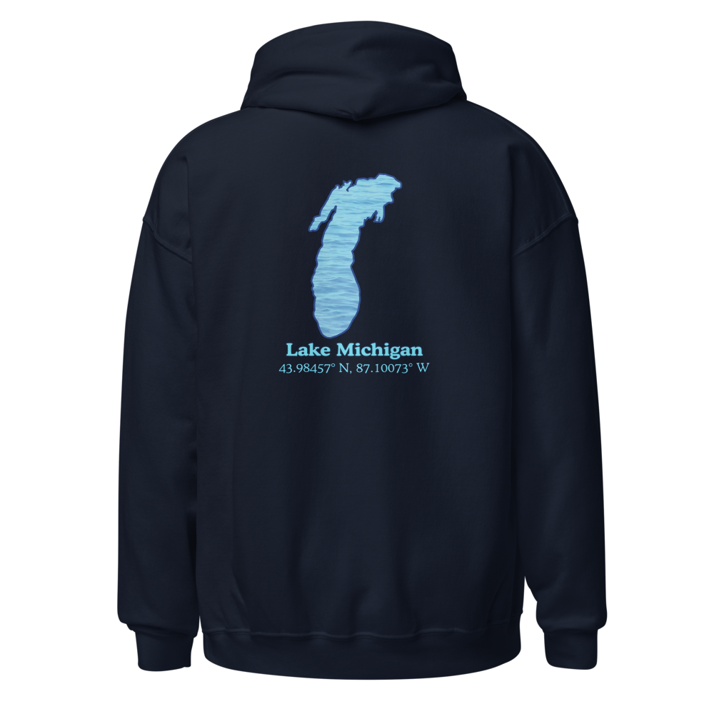 Lake Michigan Unisex Pullover Hoodie