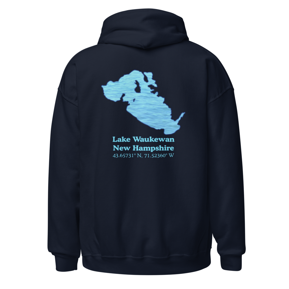 Lake Waukewan Unisex Pullover Hoodie