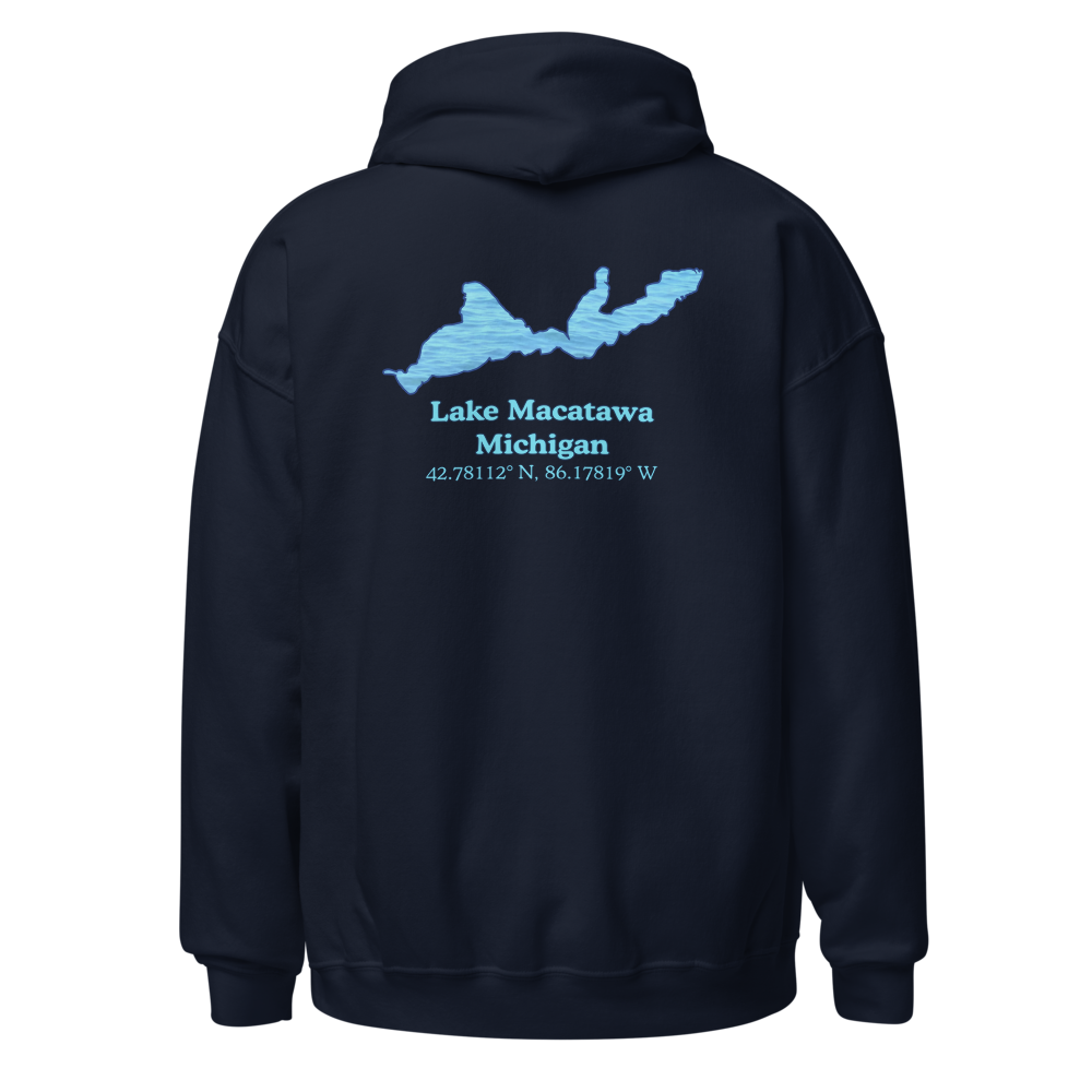 Lake Macatawa Unisex Pullover Hoodie