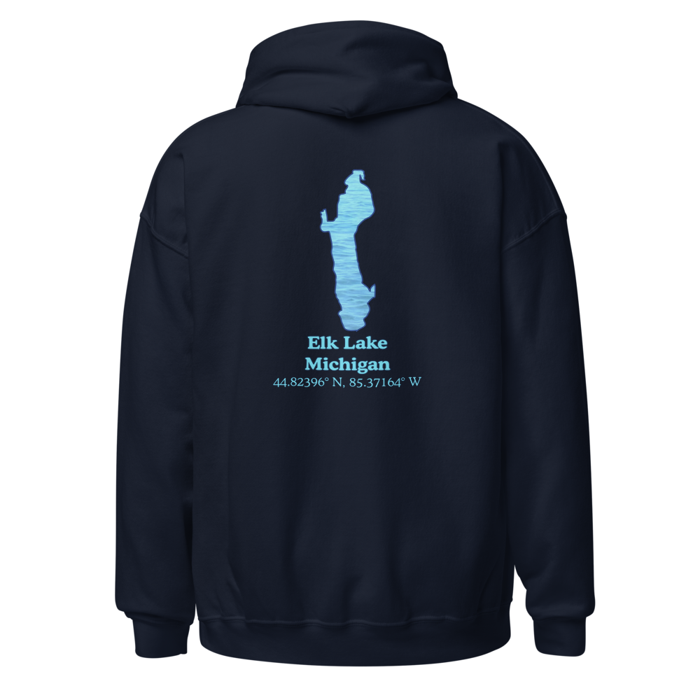 Elk Lake Unisex Pullover Hoodie