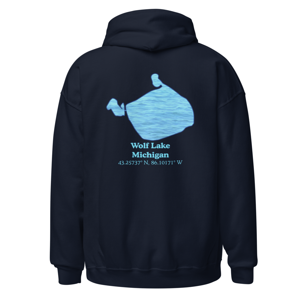 Wolf Lake Unisex Pullover Hoodie