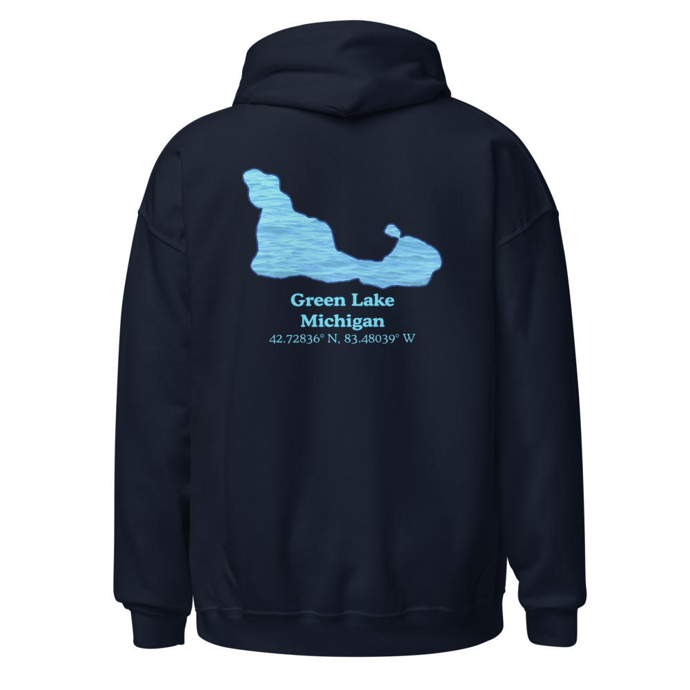 Green Lake Unisex Pullover Hoodie