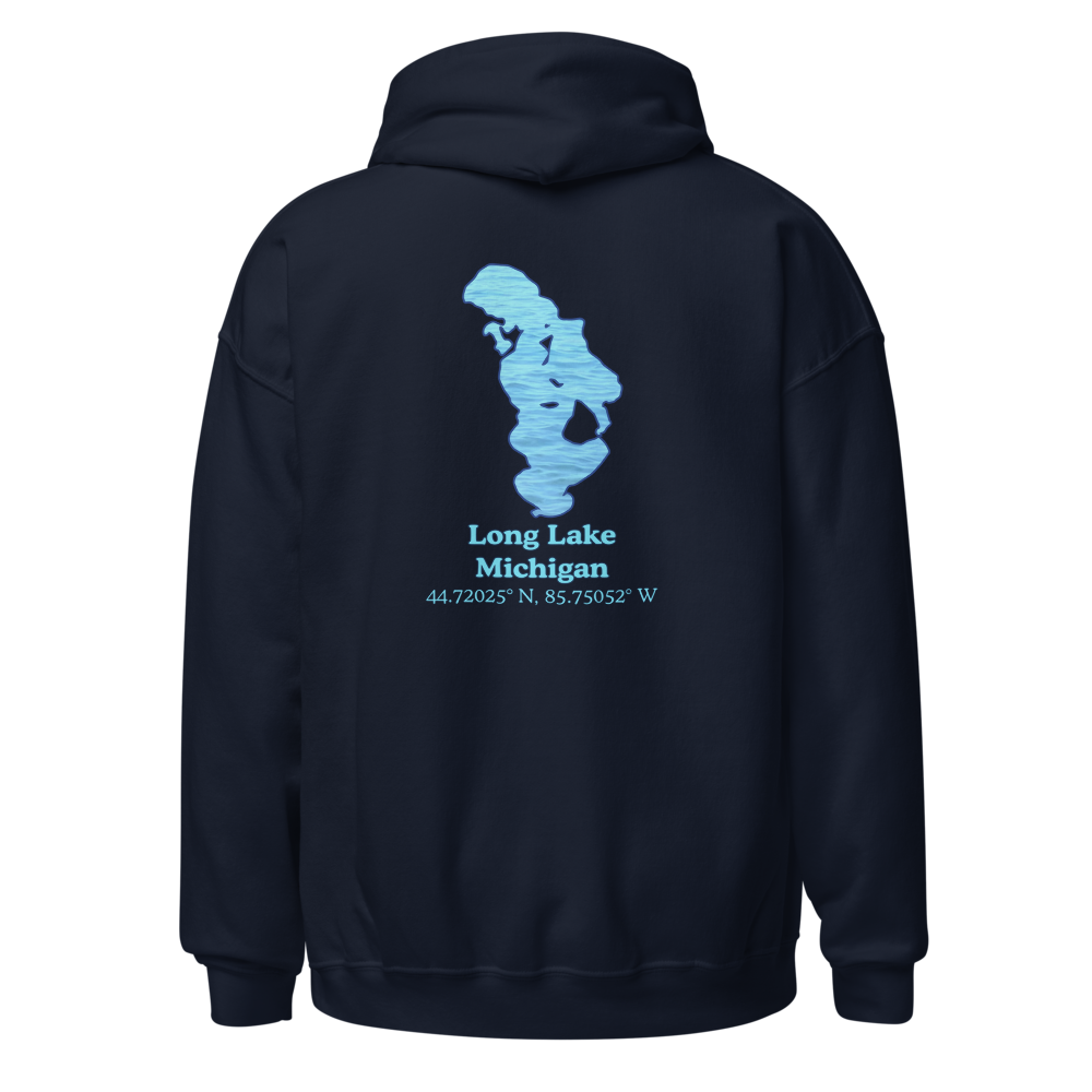 Long Lake Unisex Pullover Hoodie
