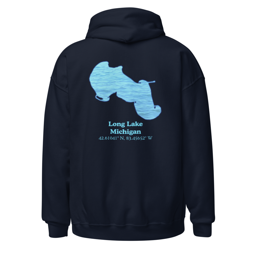 Long Lake Unisex Pullover Hoodie