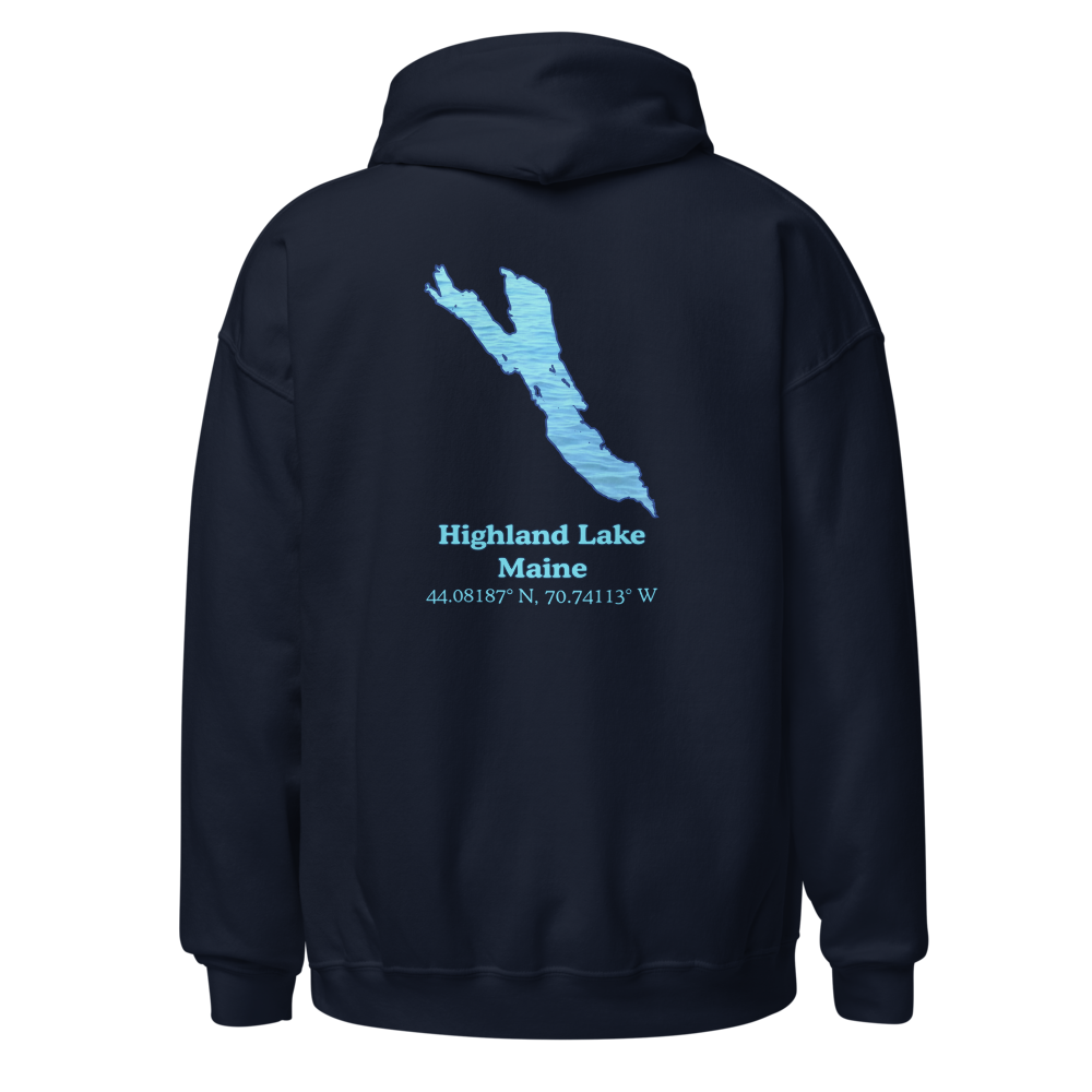 Highland Lake Unisex Pullover Hoodie