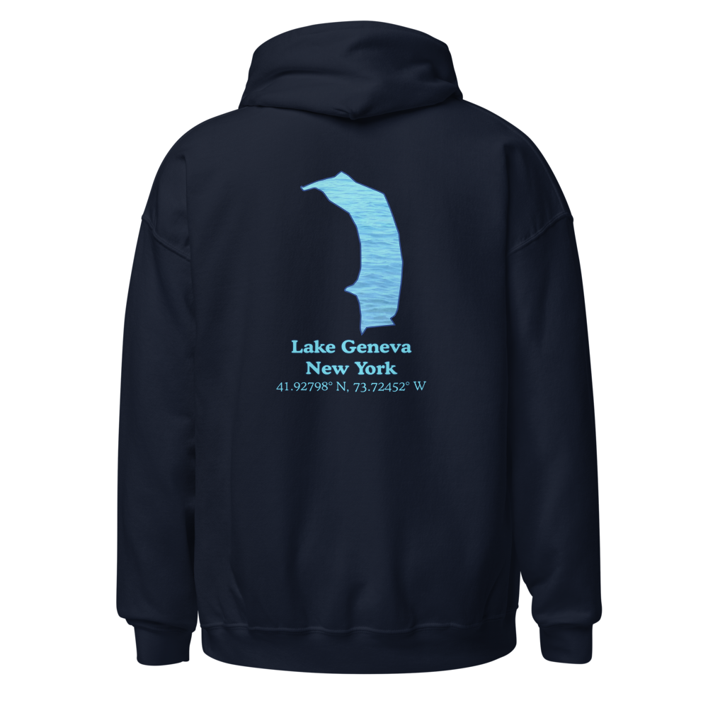 Lake Geneva Unisex Pullover Hoodie