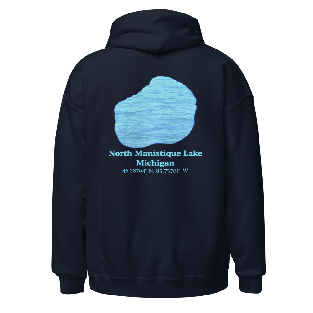 North Manistique Lake Unisex Pullover Hoodie