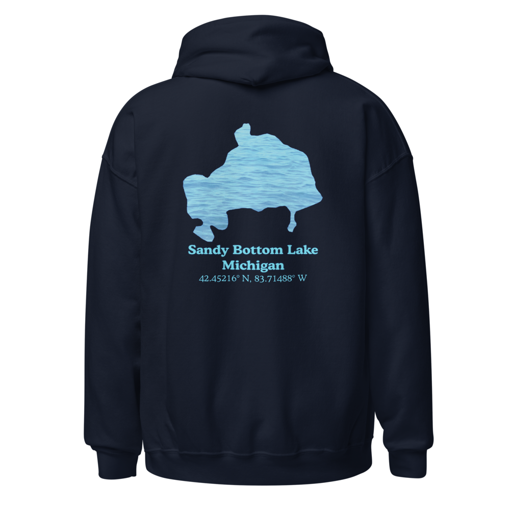 Sandy Bottom Lake Unisex Pullover Hoodie