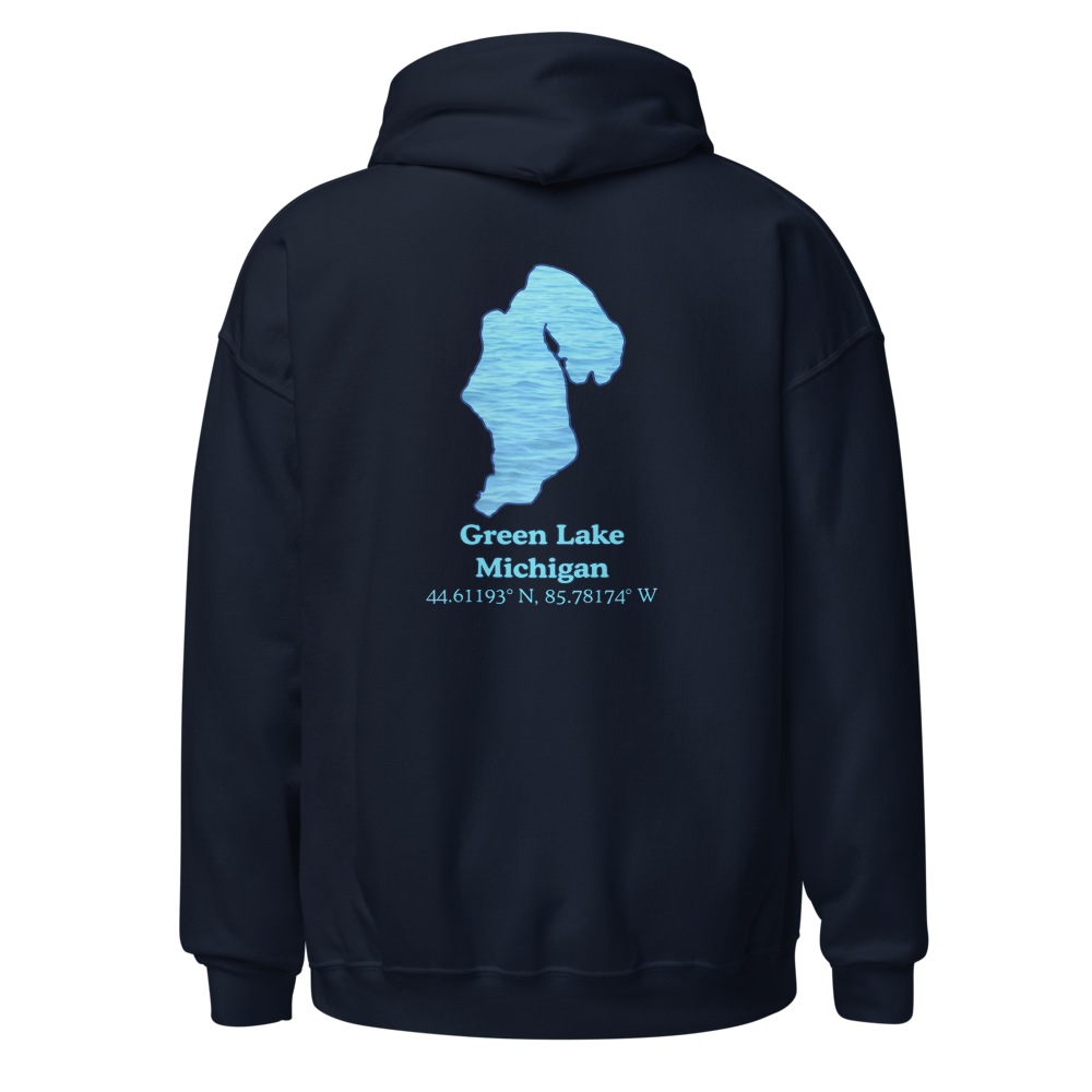 Green Lake Unisex Pullover Hoodie