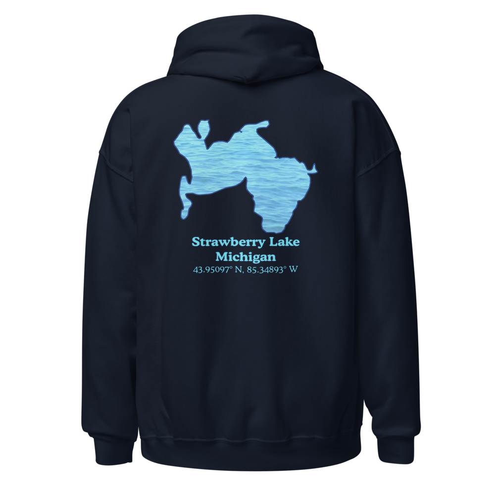 Strawberry Lake Unisex Pullover Hoodie